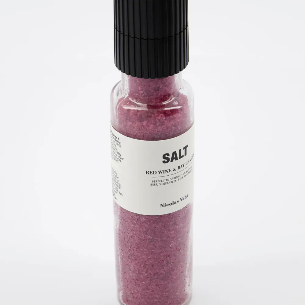 Nicolas Vahé Salz "Salt, Red Wine & Bay Leaves", 340 g