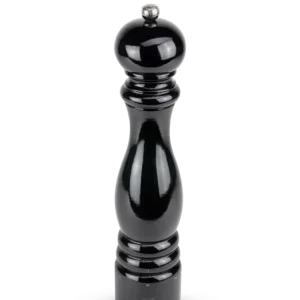 Paris Manuelle Pfeffermühle aus Holz, u'Select-System, schwarz lackiert, 30 cm