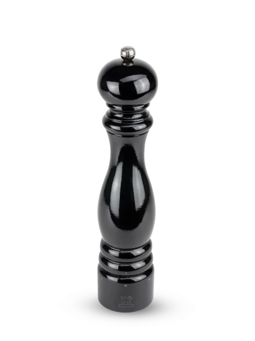Paris Manuelle Pfeffermühle aus Holz, u'Select-System, schwarz lackiert, 30 cm