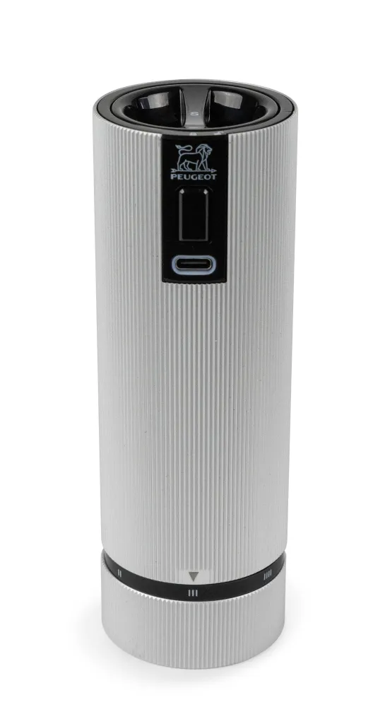 Peugeot Geschenkset Salz- und Pfefferstreuer Zirlion 'Line Electrique' 15 cm
