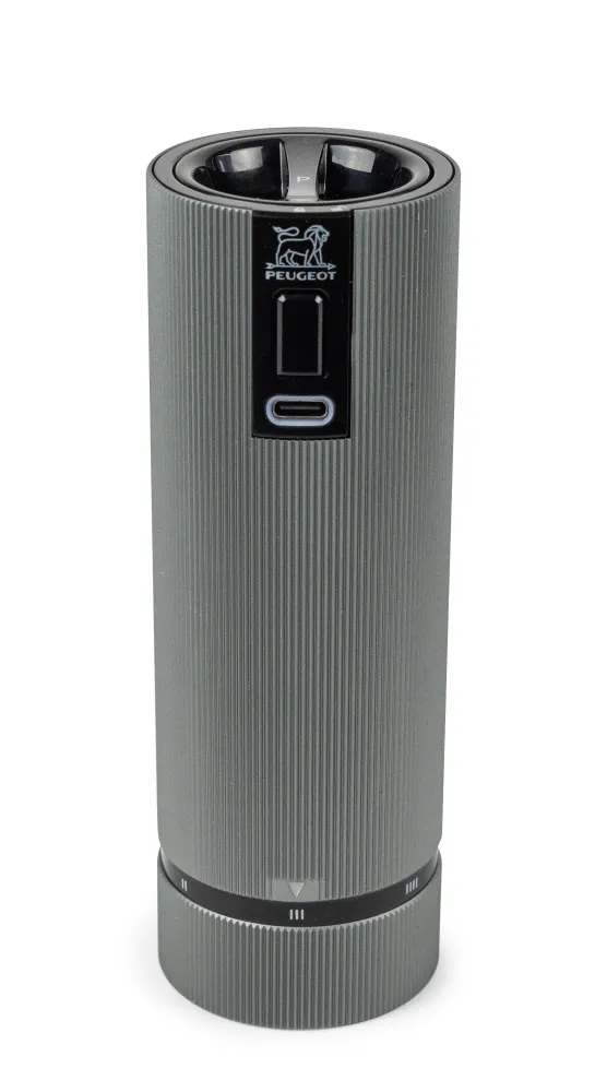 Peugeot Geschenkset Salz- und Pfefferstreuer Zirlion 'Line Electrique' 15 cm
