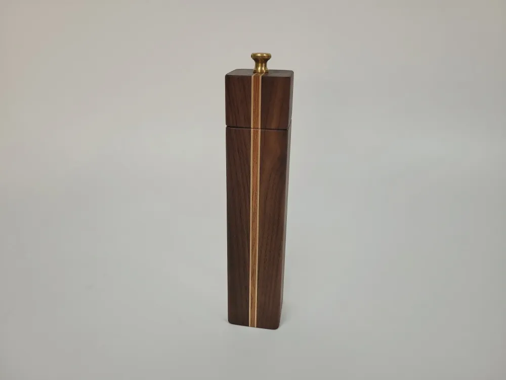 Pfeffermühle mit Ahorn und Mahagoni #3