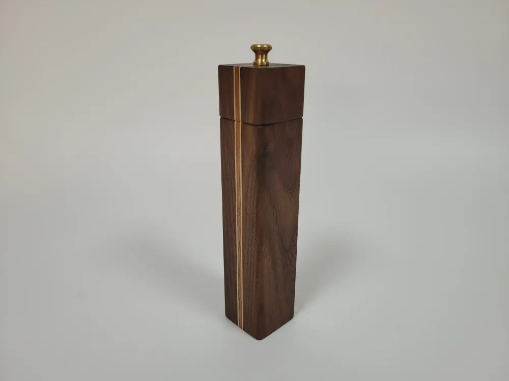 Pfeffermühle mit Ahorn und Mahagoni #3