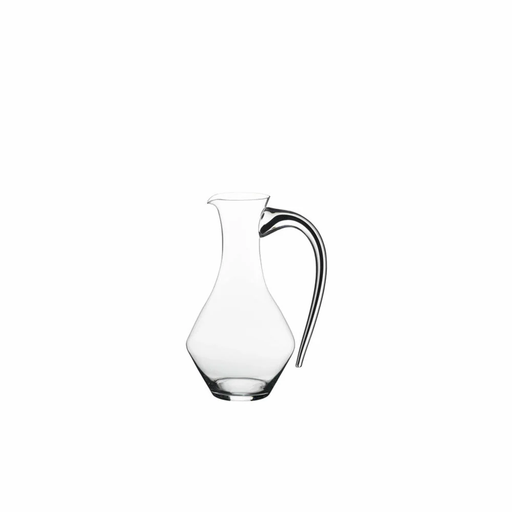 Riedel Fatto Mano Cabernet Magnum Dekanter, Weinkaraffe, Weindekanter, Kristallglas, Schwarz, 1.5 L, 4900/26B