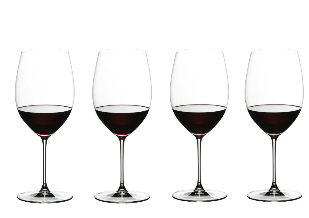 Riedel Weingläser Set - Rote Weingläser - Veritas - Cabernet - 630 ml - 4 Stück