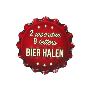 Rote Untersetzer Bierholer 11cm