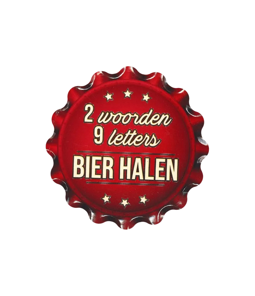 Rote Untersetzer Bierholer 11cm