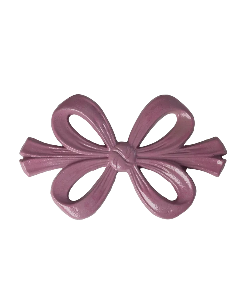 Schleife Aluminium Untersetzer - Lavendel