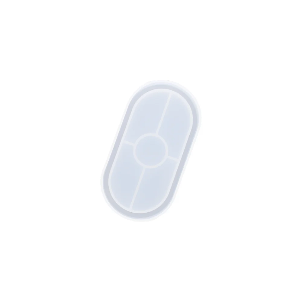 Silikonform: Ovaler Untersetzer
