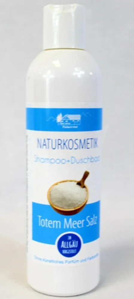 Totes Meer Salz Shampoo 250ml Duschbad Duschgel Akne trockene Haut Juckreiz