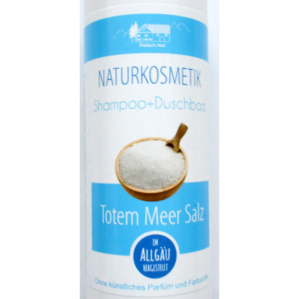 Totes Meer Salz Shampoo 250ml Duschbad Duschgel Akne trockene Haut Juckreiz