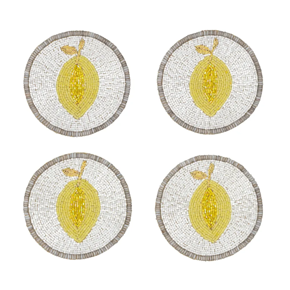 Untersetzer "Lemon" – 4er-Set