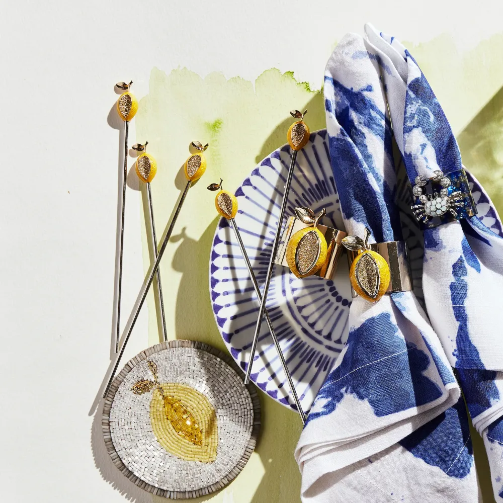 Untersetzer "Lemon" – 4er-Set