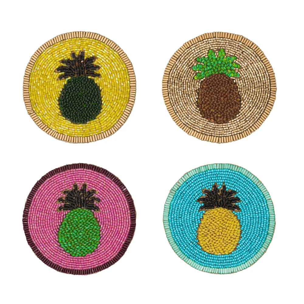 Untersetzer "Pineapple" – 4er-Set
