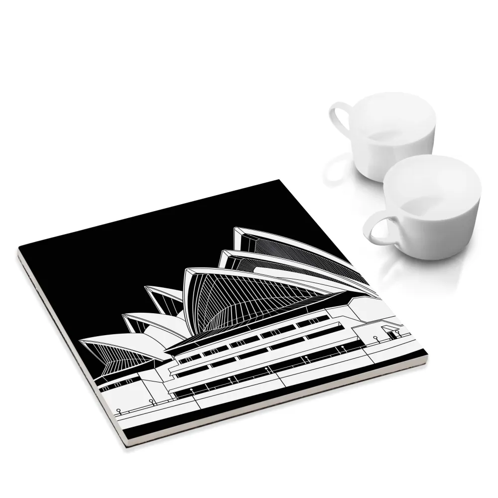 Untersetzer: Sydney, Opera House