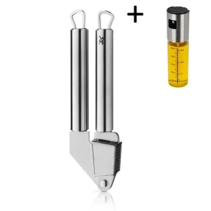 WMF Knoblauchpresse Profi Plus 18 cm - Inklusive GRATIS Cookinglife Ölzerstäuber 100 ml