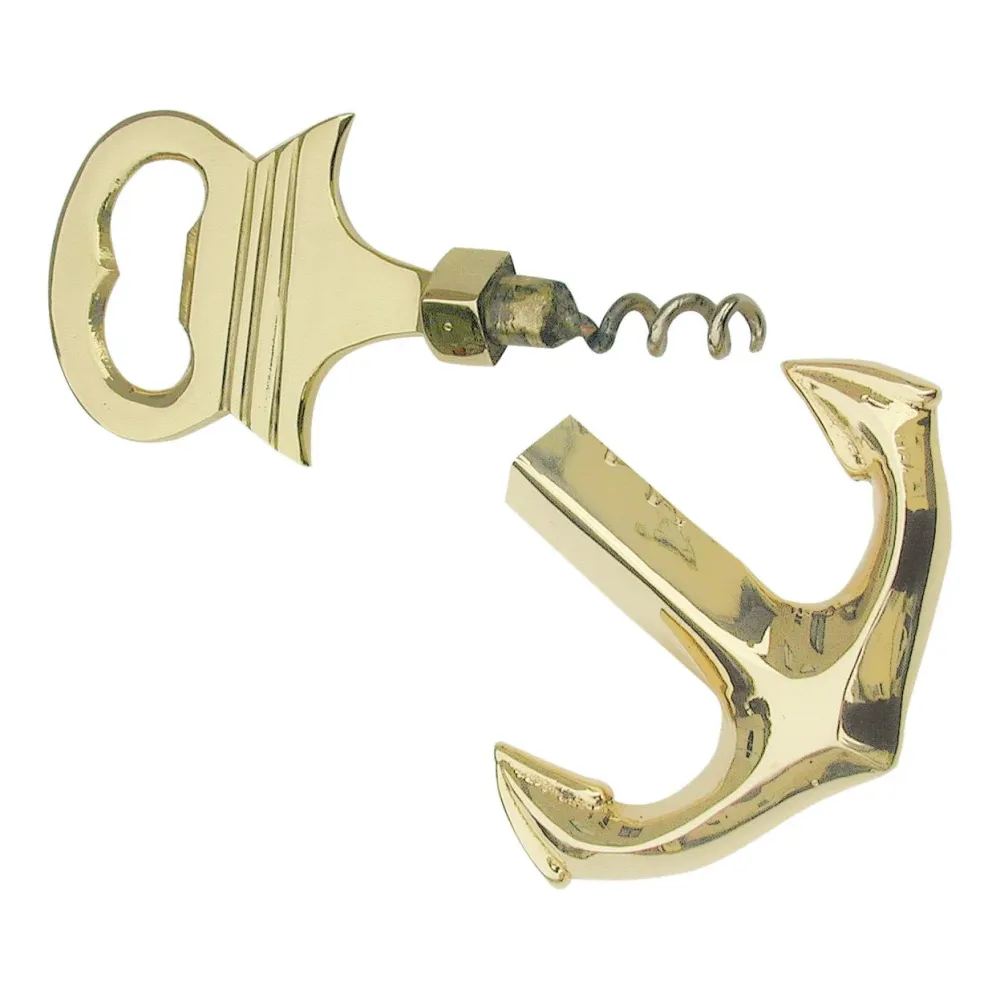 Flaschenöffner & Korkenzieher Anker 13cm