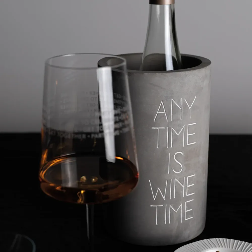 Flaschenkühler - ANY TIME IS WINE TIME