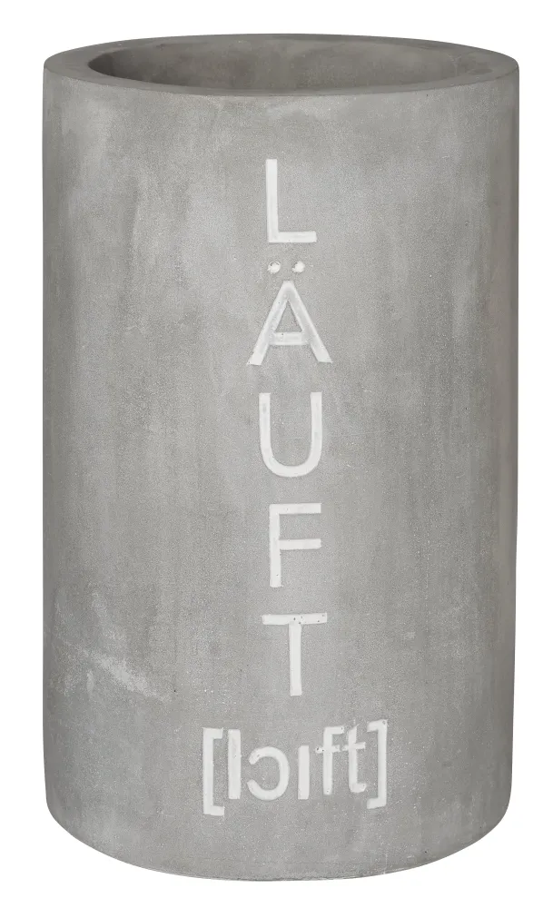 Flaschenkühler "LÄUFT"