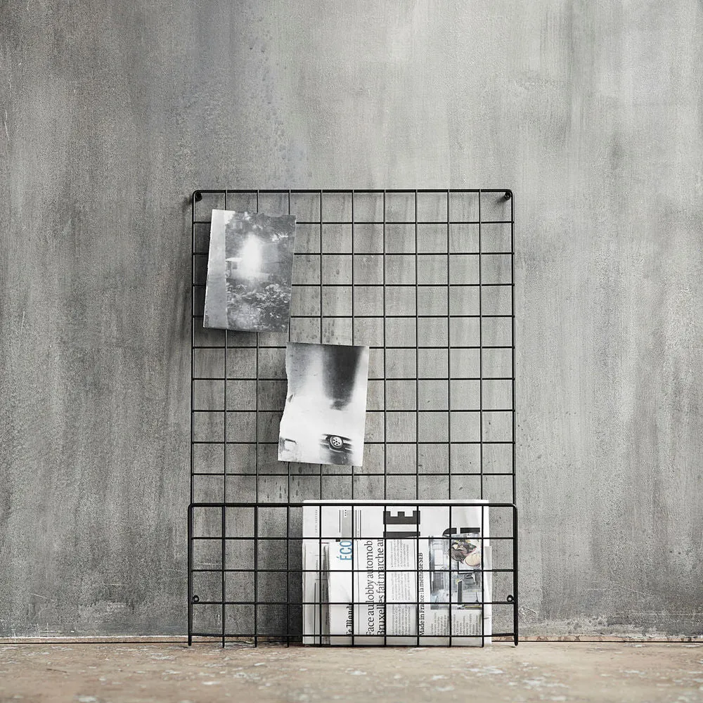 Haus Doktor Notizbuch, Mesh, Schwarz