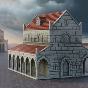 Haus Ivory City - Gebäude Königreich Gonthan - Tabletop Terrain