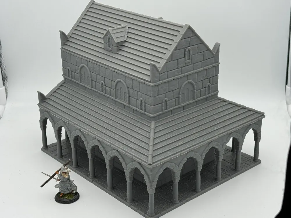 Haus Ivory City - Gebäude Königreich Gonthan - Tabletop Terrain