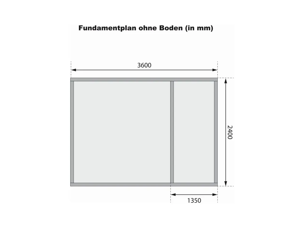 Karibu Gartenhaus Tintrup 2-Raum-Haus natur 28 mm