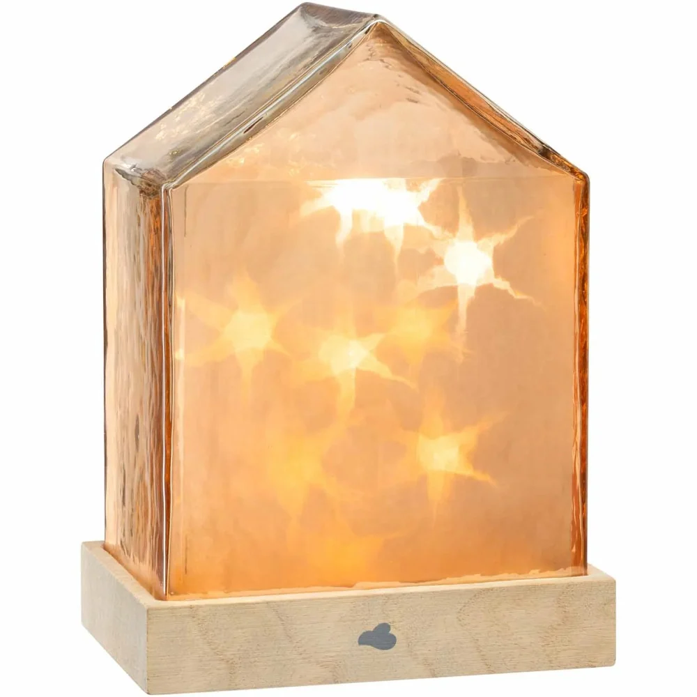 LED-Haus Amber MAGICO 18 cm • LEONARDO