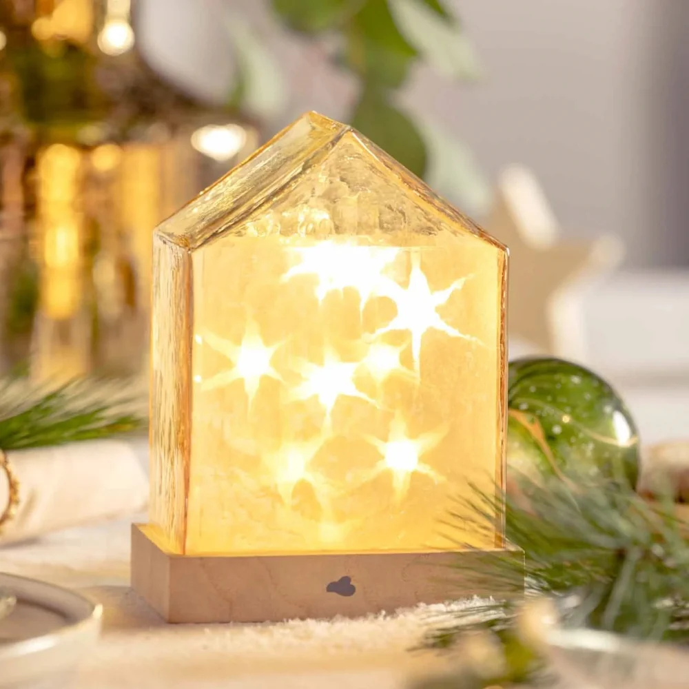 LED-Haus Amber MAGICO 18 cm • LEONARDO