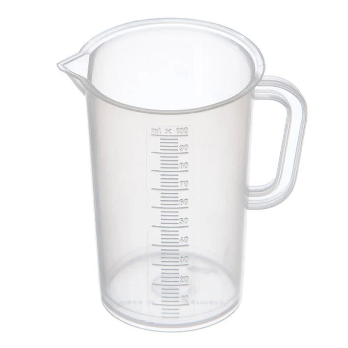 Messbecher, 0,1L, Messbecher aus Kunststoff, 0,1L Fassungsvermögen | Packung (1 Stück)