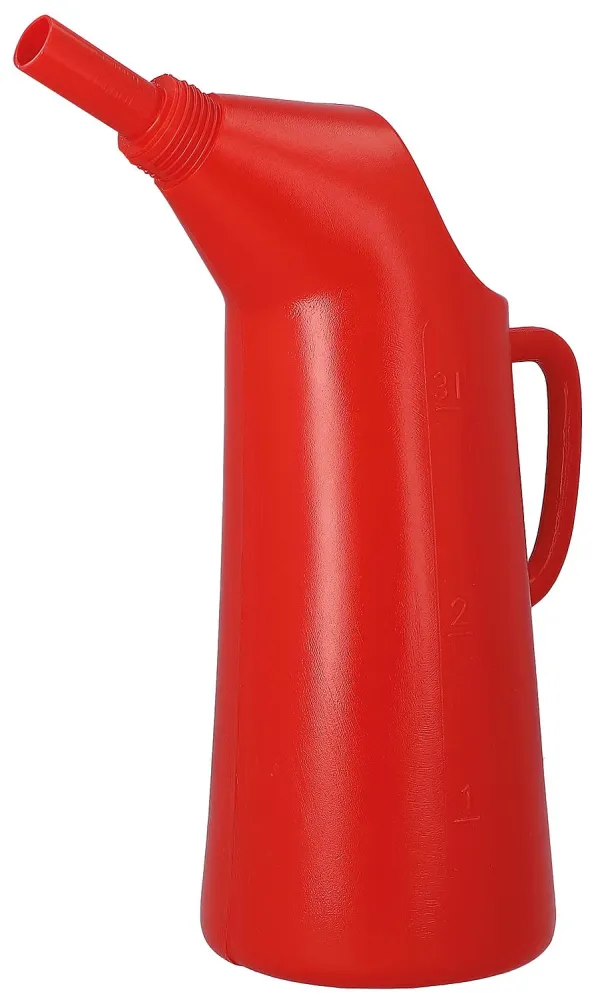 Messbecher aus Polyethylen 3000 ml mit festem Auslauf (W41)