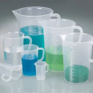 Messbecher mit Henkel, PP, 1000ml, transp. Skala