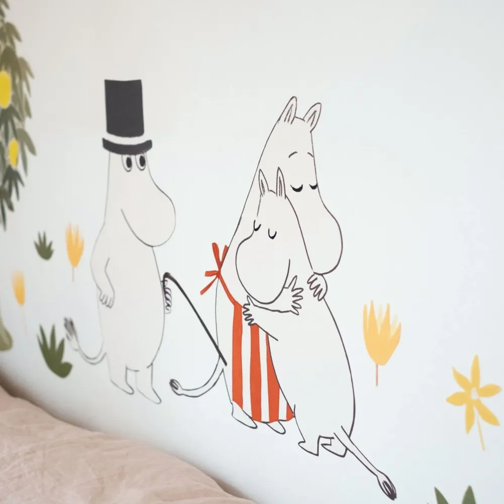 Moomin-Haus Wandaufkleber
