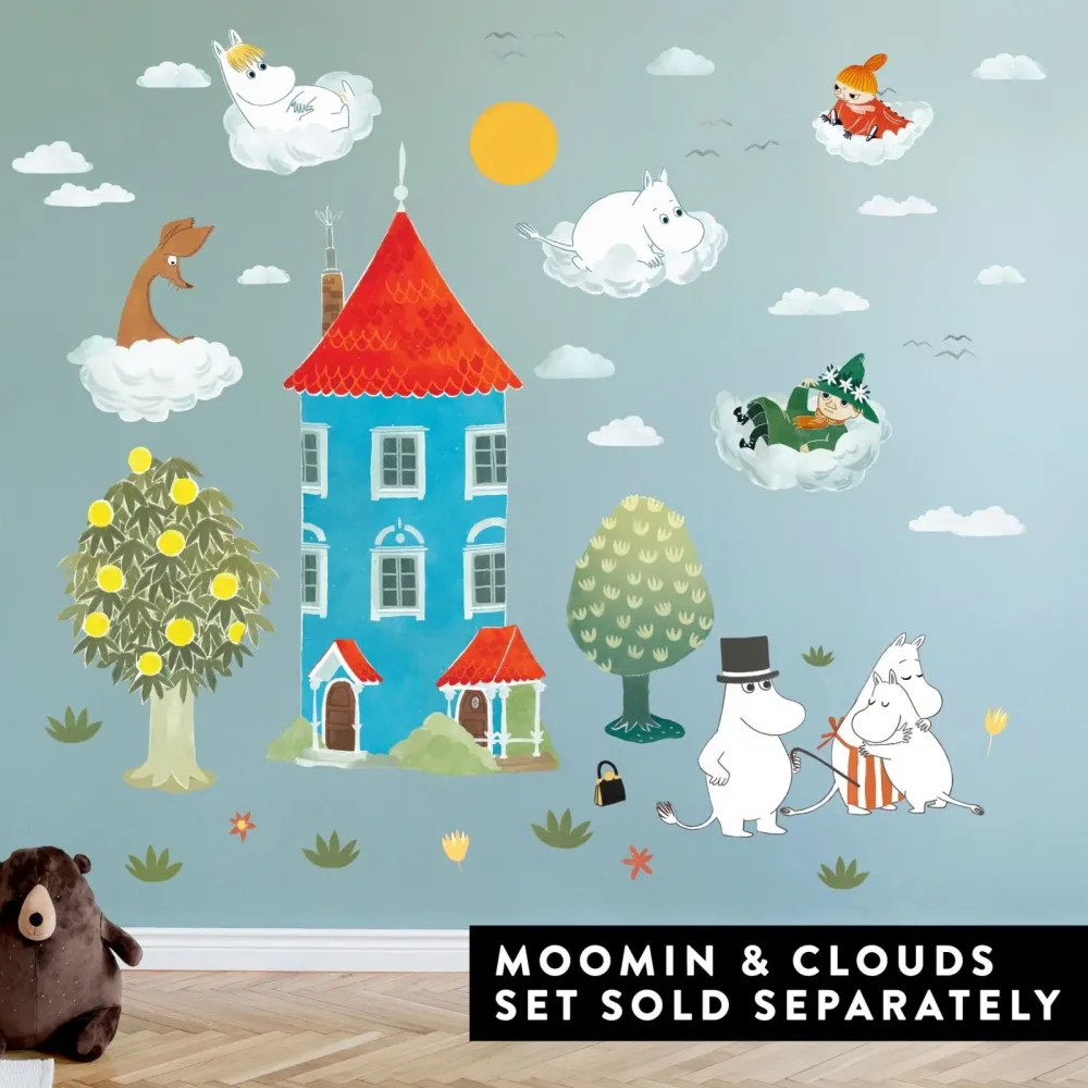 Moomin-Haus Wandaufkleber
