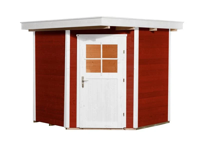 Weka Gartenhaus 5-Eck-Haus 229 Gr 2 schwedenrot