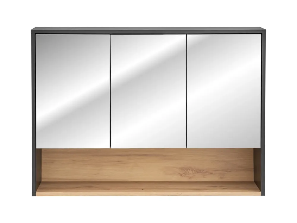 Borneo Spiegelschrank 100 cm 3 Türen