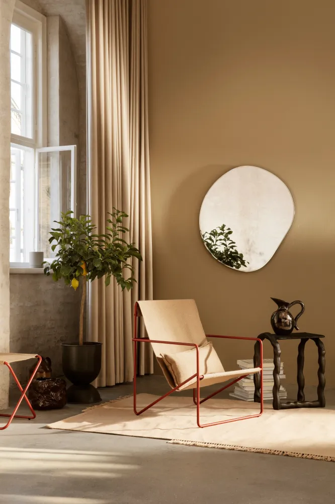 Ferm Living - Pond Spiegel XL - Brass