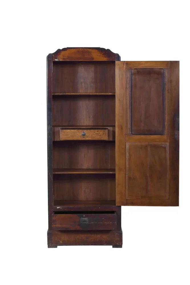 Indischer Teakholz Spiegelschrank