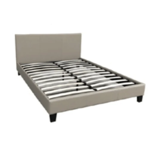 Bett Melbourne, taupe, 90x190 cm, Eurodesign 712T90