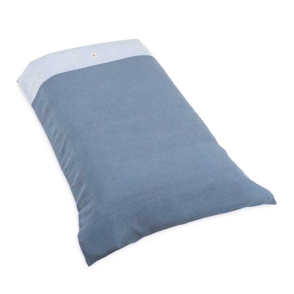Bettdecke Babybett/Bett 70x140 cm blau · 626-121 Alba Blu