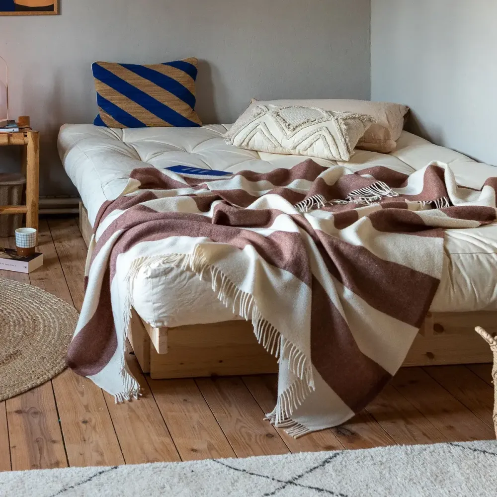 B-Ware Karup Design Bett Schlafmöbel Holzbett Kiefer Natur 140 X 200 Cm Schlafplatz