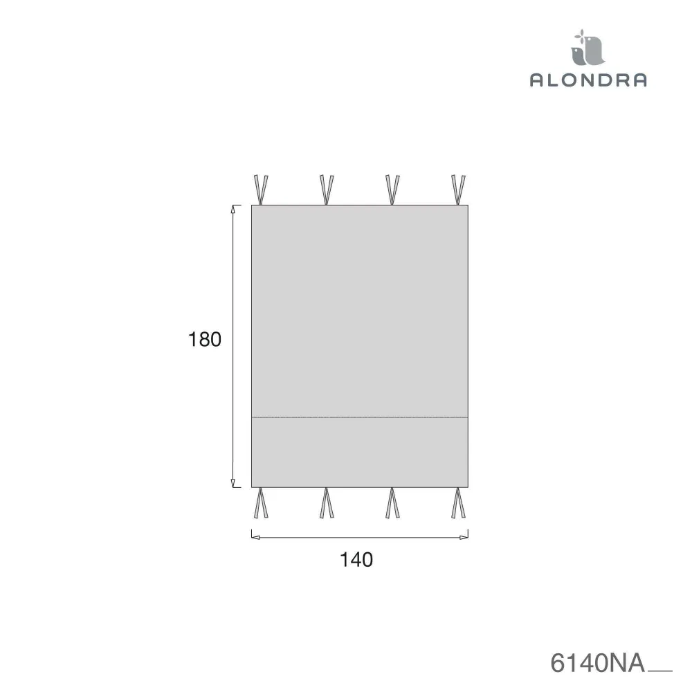 Montessori-Bett-Himmel Homy (70x140 cm) hellgrau · 6140NA-114 Galaxy