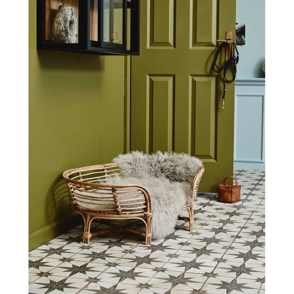 Nordal /S IRIRI Hunde bett, Rattan/weven, natürlich