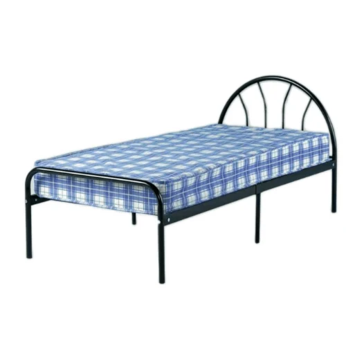 Schwarzes Öko-Bett 90 x 190 cm EURODESIGN BF109NM
