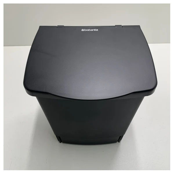 Brabantia eingebaut Abfallbehälter schwarz 10 Liter - 39 52 46