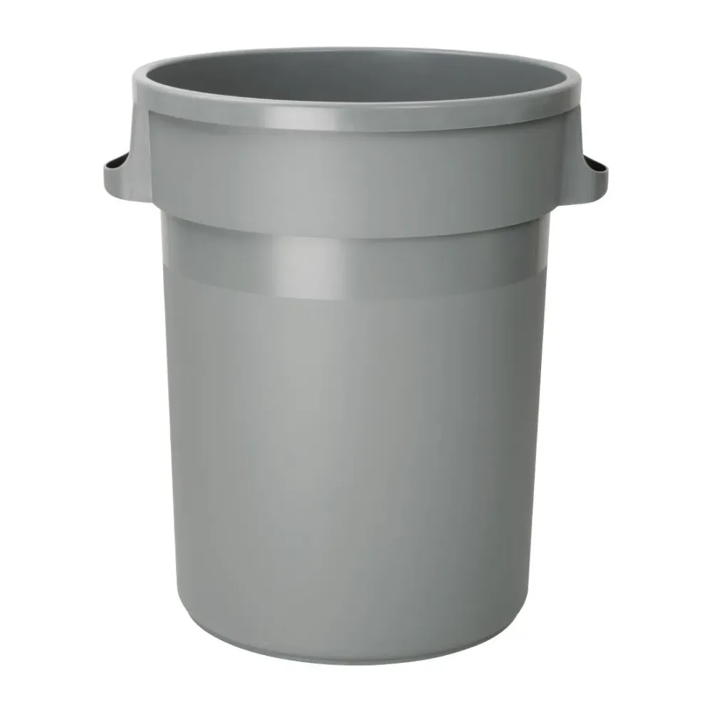 Jantex Abfalleimer, Grau, 80 l – L647