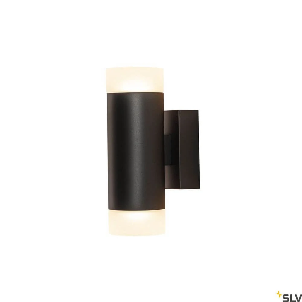 Astina Wandlampe QPAR51 Up & Down Schwarz