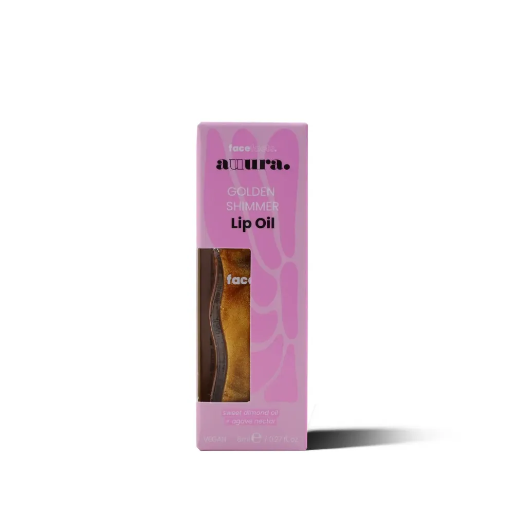 Auura Lip Oil Golden Shimmer