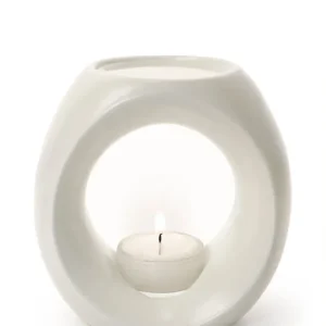 Duftlampe Primavera cremeweiß