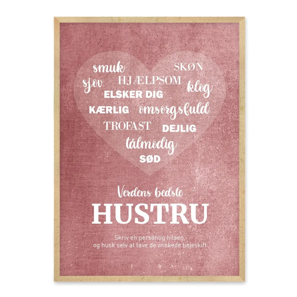 Ehefrau-Plakat
